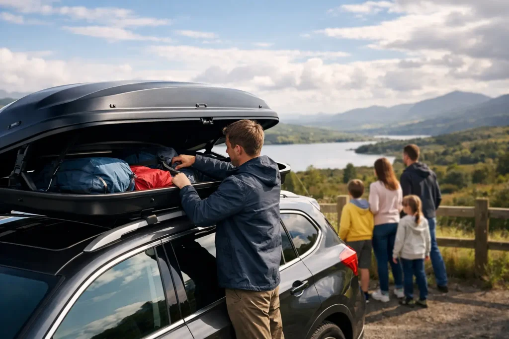 Family Travel Roof Storage Guide for UK Trips